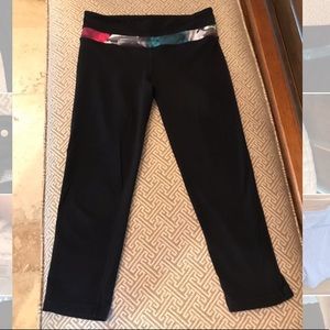 Lululemon Reversible Cropped Crop Legging Pants